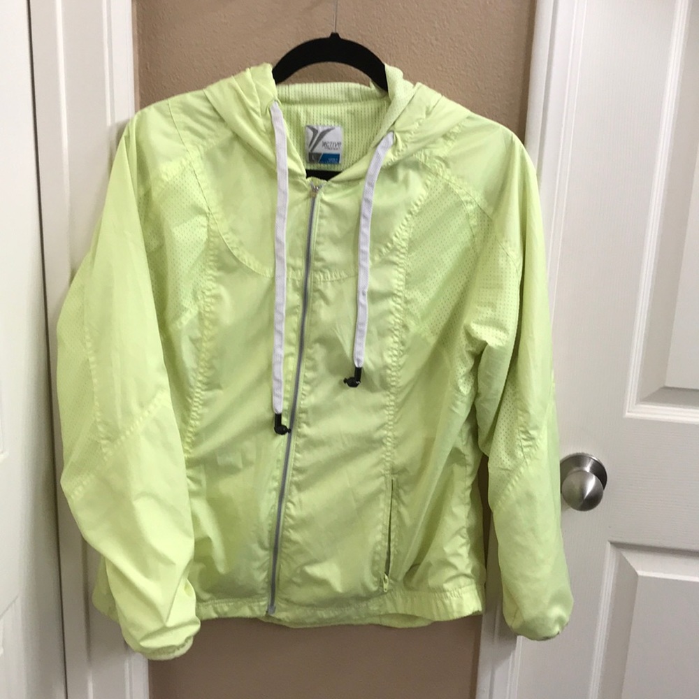 Neon yellow jacket